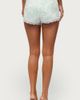 Edikted Edikted Amanu Sequin Lace Micro Shorts in Mint, Women's at Urban Outfitters - 4
