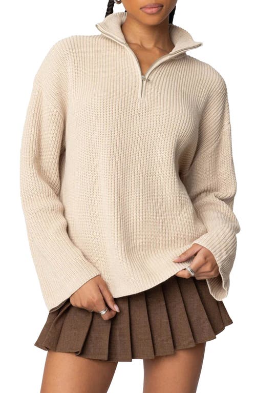 EDIKTED EDIKTED Amour High Neck Oversize Pullover Sweater