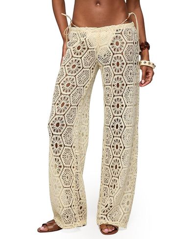 Edikted Edikted Amrita Baggy Crochet Pants