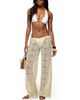 Edikted Edikted Amrita Baggy Crochet Pants - 2