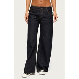 EDIKTED EDIKTED Angel Babe Low Rise Wide Leg Baggy Jeans