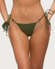Edikted Edikted Ani Reversible String Bikini Bottom in Green, Women's at Urban Outfitters - 1