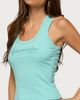 Edikted Edikted Aquaramine Rhinestone Ribbed Tank Top in Aqua, Women's at Urban Outfitters - 3