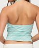 Edikted Edikted Aquarelle Striped Wrap Halter Top in Aqua, Women's at Urban Outfitters - 5