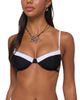 Edikted Edikted Atalia Contrast Cupped Bikini Top - 1