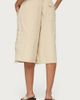 Edikted Edikted Azul Oversized Cargo Bermuda Shorts in Beige, Women's at Urban Outfitters - 5