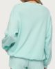 Edikted Edikted Baila Waffle Henley Top in Aqua, Women's at Urban Outfitters - 5