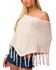 Edikted Edikted Barbie Fringe Knit Poncho - 4