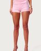 Edikted Edikted Barbie Rhinestone Foldover Shorts in Light/Pink, Women's at Urban Outfitters - 2