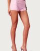 Edikted Edikted Barbie Rhinestone Foldover Shorts in Light/Pink, Women's at Urban Outfitters - 4