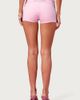 Edikted Edikted Barbie Rhinestone Foldover Shorts in Light/Pink, Women's at Urban Outfitters - 5