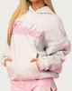 Edikted Edikted Barbie Rhinestone Oversized Hoodie in Light/Gray/Melange, Women's at Urban Outfitters - 3
