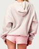 Edikted Edikted Barbie Rhinestone Oversized Hoodie in Light/Gray/Melange, Women's at Urban Outfitters - 5
