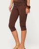Edikted Edikted Bardi Drawstring Foldover Capri Pants in Brown, Women's at Urban Outfitters - 4