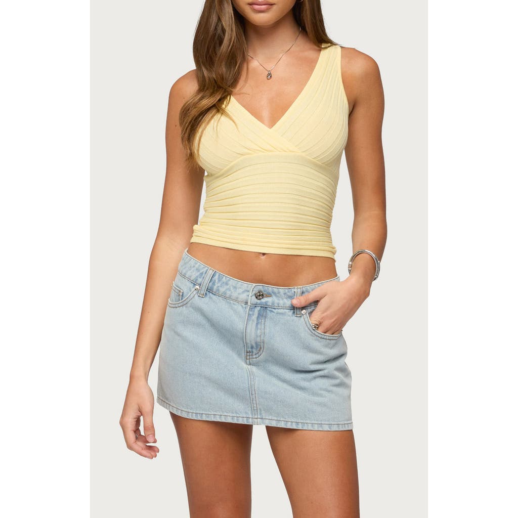 EDIKTED EDIKTED Beach Rib Sweater Tank