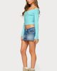 EDIKTED EDIKTED Bealey Off the Shoulder Ribbed Wrap Sweater - 4