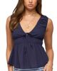 Edikted Edikted Bertha V Neck Babydoll Top - 1