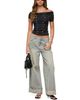 Edikted Edikted Bijou Metal Snap Cowl Neck Top - 5