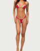 Edikted Edikted Bina Lacey Polka Dot Bikini Bottom in Red/And/White, Women's at Urban Outfitters - 5