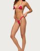 Edikted Edikted Bina Lacey Polka Dot Bikini Top in Red/And/White, Women's at Urban Outfitters - 2