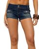 Edikted Edikted Birde Stretchy Denim Micro Shorts - 1