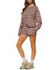 Edikted Edikted Blanchy Striped Shorts - 3