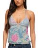 Edikted Edikted Bloomey Printed Backless Halter Top - 1