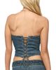 Edikted Edikted Braidey Strapless Denim Top - 2