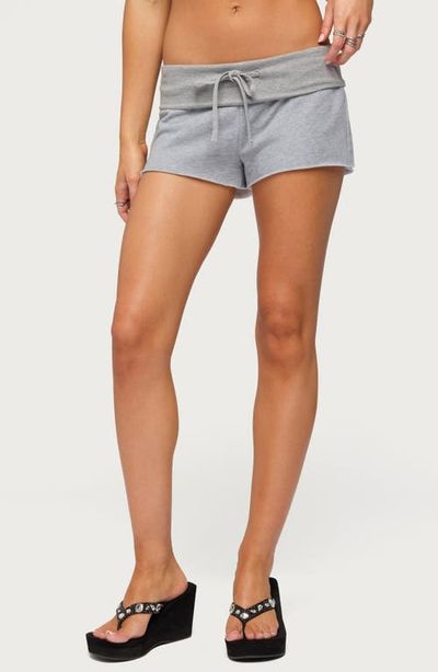 EDIKTED EDIKTED Briana Low Rise Foldover Drawstring Shorts
