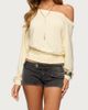 Edikted Edikted Bryan Denim Micro Shorts in Black/Washed, Women's at Urban Outfitters - 2