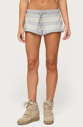 EDIKTED EDIKTED Bryne Stripe Drawstring Shorts