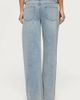 Edikted Edikted Buckled Low Rise Baggy Jeans in Light/Blue/Washed, Women's at Urban Outfitters - 5