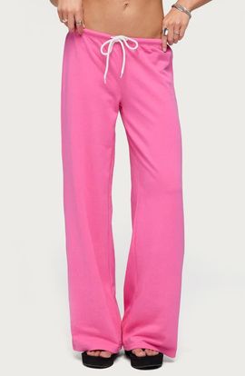 EDIKTED EDIKTED Callista Straight Leg Sweatpants