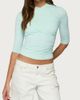 Edikted Edikted Calypso Wrap Neck Top in Mint, Women's at Urban Outfitters - 4