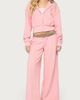 Edikted Edikted Camo Cool Contrast Low Rise Sweatpants in Light/Pink, Women's at Urban Outfitters - 1