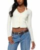 Edikted Edikted Cardigan & Halter Two Piece Knit Top - 1