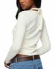 Edikted Edikted Cardigan & Halter Two Piece Knit Top - 2