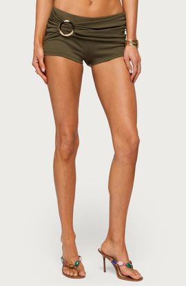 EDIKTED EDIKTED Carine Metal Ring Micro Shorts