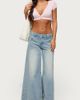 Edikted Edikted Cecey Button Up Crop Top in Pink, Women's at Urban Outfitters - 2