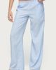 Edikted Edikted Cersei Striped Low Rise Pants in Light/Blue, Women's at Urban Outfitters - 1