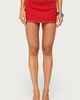 Edikted Edikted Chara Grommet Mini Skort in Red, Women's at Urban Outfitters - 2
