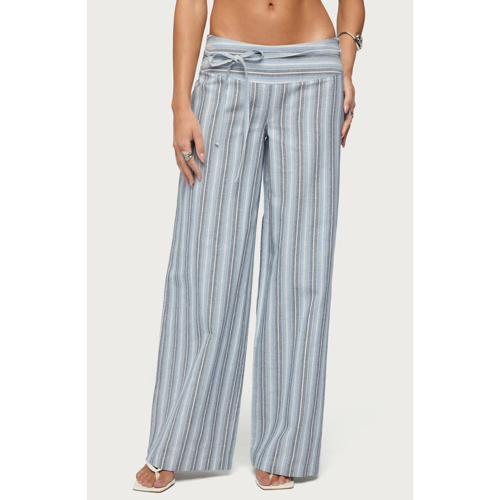EDIKTED EDIKTED Chera Striped Wide Leg Pants