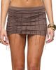 Edikted Edikted Cheryl Beaded Fringe Mini Skirt - 1