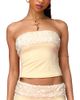 Edikted Edikted Chic Barbie Sequin Tube Top - 1