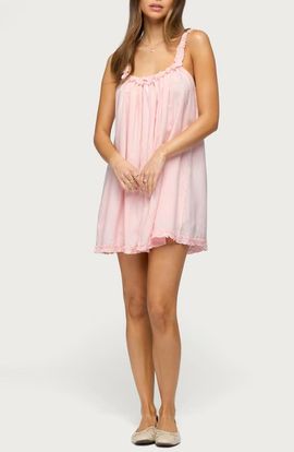 EDIKTED EDIKTED Christena Ruffle Minidress