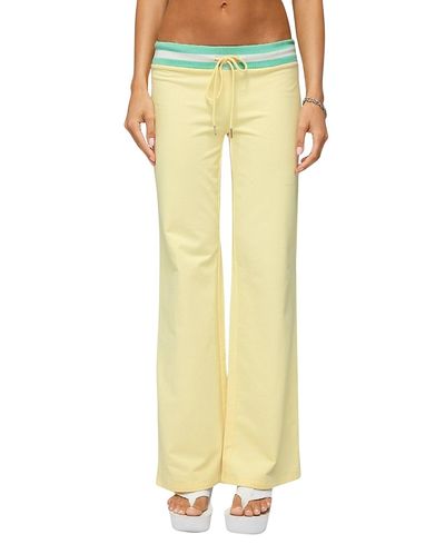 Edikted Edikted Clioh Contrast Waist Sweatpants