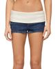 Edikted Edikted Contrast Foldover Denim Micro Shorts - 1