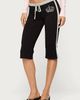 Edikted Edikted Crown Capri Pants in Black/And/Gray, Women's at Urban Outfitters - 4