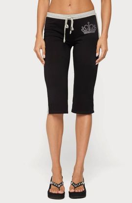 EDIKTED EDIKTED Crown Low Waist Capri Pants