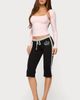 EDIKTED EDIKTED Crown Low Waist Capri Pants - 4